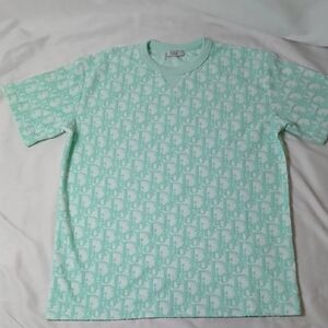 Dior Mint Green Monogram Tee